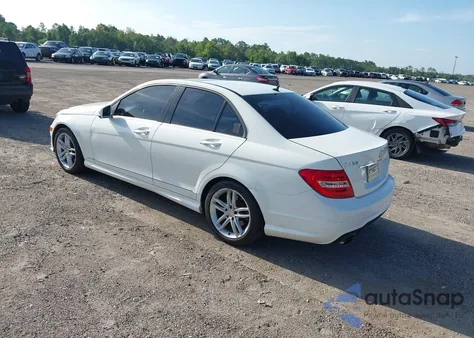 2013 Mercedes-Benz C 250 Luxury/Sport from USA, damaged, VIN WDDGF4HB9DA828192